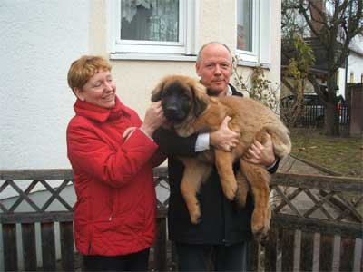 Indian Sky of-lion-dream mit ihrer neuen Familie